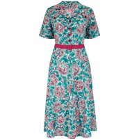 The “Polly” Dress in Summer Breeze Print, True & Authentic 1950s Vintage Style