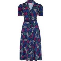 Charlene Shirtwaister Dress in Jamboree Print, True 1950s Vintage Style