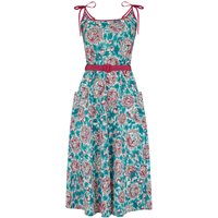 The “Suzy Sun Dress” in Summer Breeze Print, Easy To Wear Vintage Style From The 50s