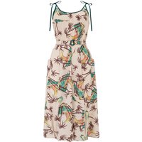 The “Suzy Sun Dress” in Tahiti Print, Easy To Wear Tiki Style From The 1940s-50s