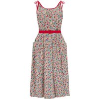 The “Suzy Sun Dress” in Tutti Frutti Print, Easy To Wear Tiki Style From The 50s