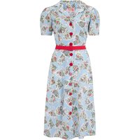 Charlene Shirtwaister Dress in Pagoda Print, True 1950s Vintage Style