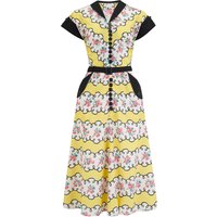 The “Casey” Dress in Daydream Print, True & Authentic 1950s Vintage Style