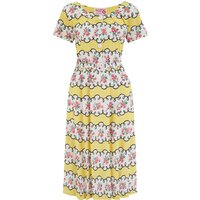 The “Brigitte” Dress in Daydream Print, True 1950s Vintage Style