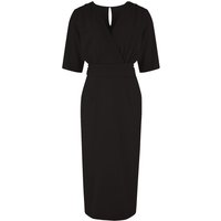 The “Evelyn” Wiggle Dress in Black, True Late 40s Early 50s Vintage Style