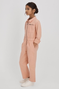 Penelope – Pink Teen Denim Jumpsuit,