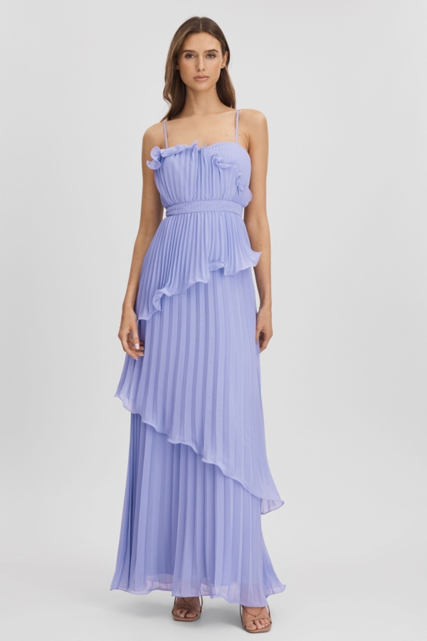 Amur Ruffle Maxi Dress