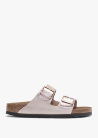 BIRKENSTOCK Arizona Birko-Flor Copper Two Bar Mules Size: 39, Colour: