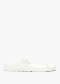 BIRKENSTOCK Gizeh EVA White Toe Post Sandals Size: 41, Colour: White F