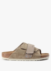 BIRKENSTOCK Womens Kyoto Sandals In Taupe Size: 40, Colour: Taupe Sued