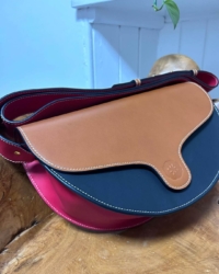 C.Nicol Lily maxi bag colour block (sample, 2019) Leather handbag