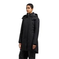 Moose Knuckles Womens Black Cloud Parka Jacket