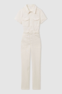 Good White Good Straight Leg Jumpsuit