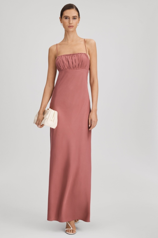 Paige Ruched Maxi Dress