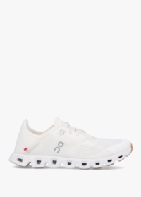 ON RUNNING Cloud 5 Coast Undyed-White White Trainers Size: 7, Colour: