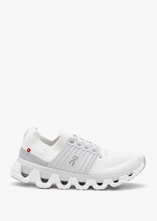 ON RUNNING Cloudswift 3 White Frost Trainers Size: 8