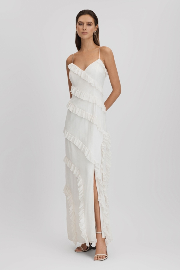 Amur Ruffle Maxi Dress