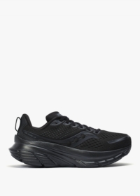 SAUCONY Womens Vegan Guide 17 Black Black Trainers Size: 4, Colour: