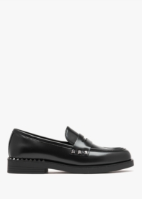 ASH Whisper Studs Black Leather Loafers Colour: Black Leather, Size: 3