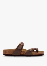 BIRKENSTOCK Mayari Mocca Birko-Flor Thong Sandals Colour: Bne, Size: 4