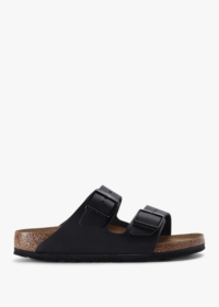 BIRKENSTOCK Womens Arizona Leather Sandal In Black Colour: Black Leath