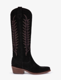 Penelope Chilvers Blanca Suede Embroidered Boot