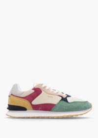 HOFF Montreal Multicoloured Suede Trainers Size: 36, Colour: Multi Lea