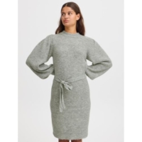 ICHI Womens Grey Melange Ihlamora Dress