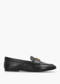 LAUREN RALPH LAUREN Averi III Burnished Black Leather Loafers Size: 5,