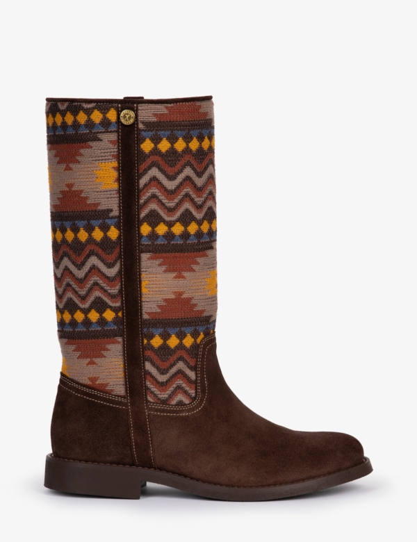 Penelope Chilvers Midcalf Cordillera Suede Boot