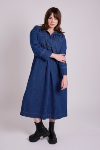 MuthaHood Harper Denim Dress