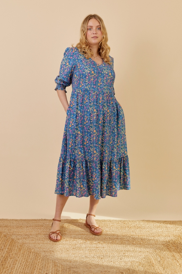 MuthaHood Hollyhock Maxi Dress