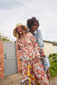 MuthaHood Tulip Bazaar Shirt Dress