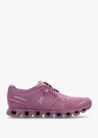 ON RUNNING Cloud 5 Fig Quartz Trainers Size: 7, Colour: Fuschia Fabric