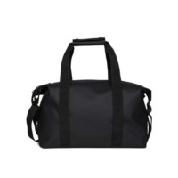 Rains Unisex Black Small Hilo Weekend Bag