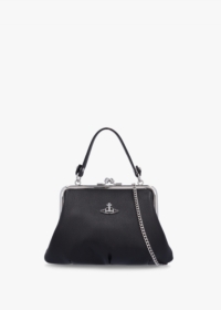 VIVIENNE WESTWOOD Granny Frame Black Purse  Size: One Size, Colour: Bk